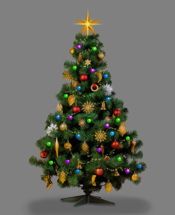 Christmas Tree Overlay