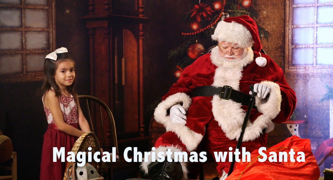 Magical Christmas Session, Santa and Child
