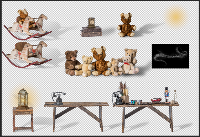 Santa Prop Overlays Volume 1